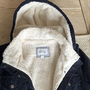 Market & Spruce Kathleen Lined Shearling Jacket